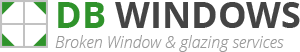 Prudhoe Broken Window Logo